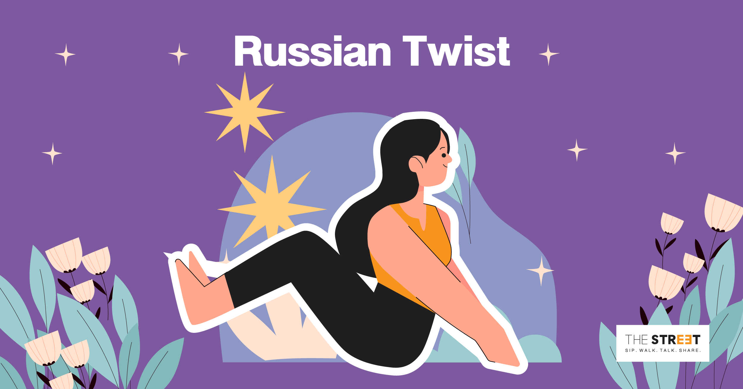 ท่าออกกำลังกาย-ลดพุง-russian-twist